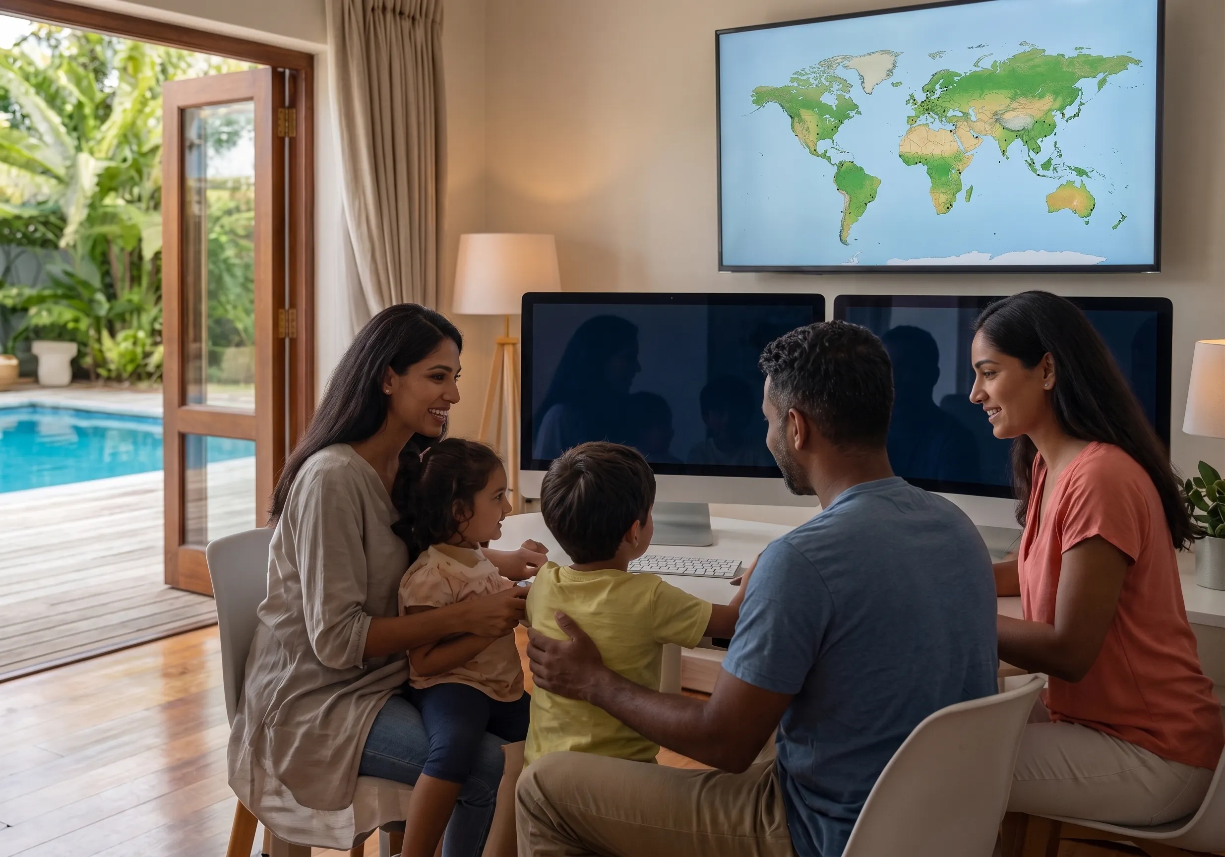 Family relocating to Mauritius
