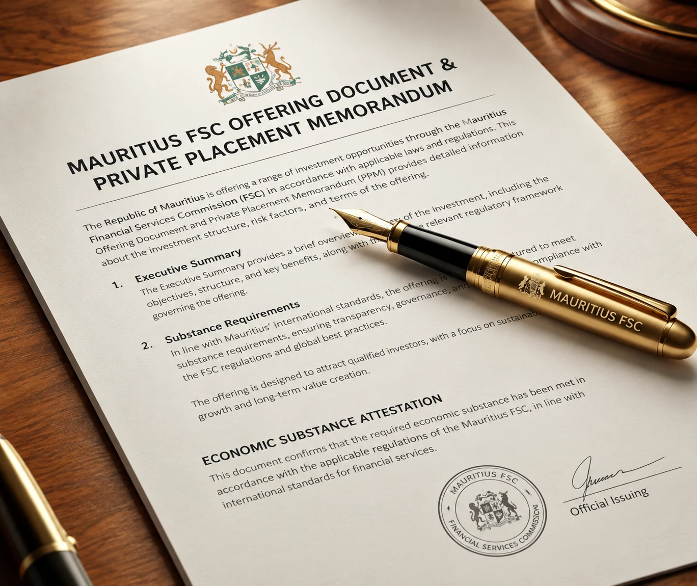 Mauritius FSC Compliance and Legal Framework