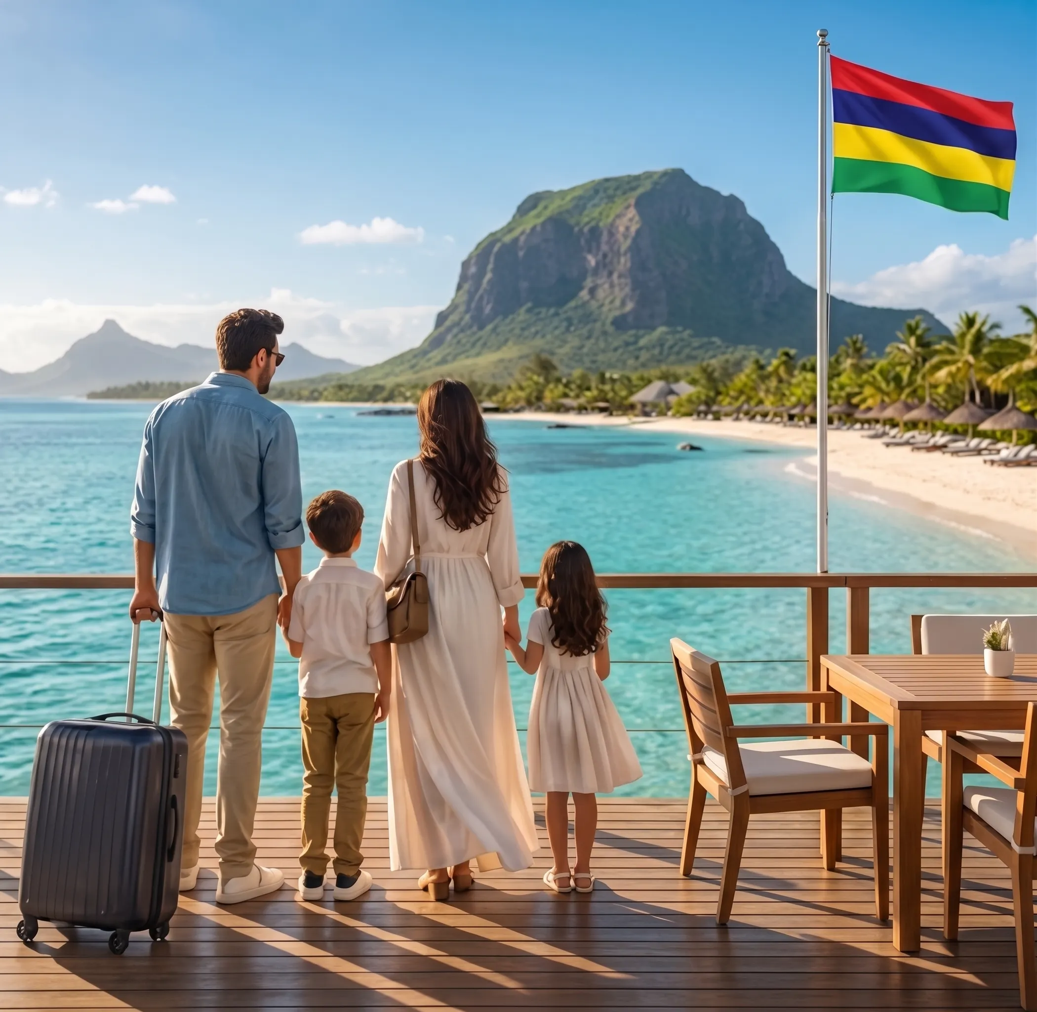 Family moving to Mauritius