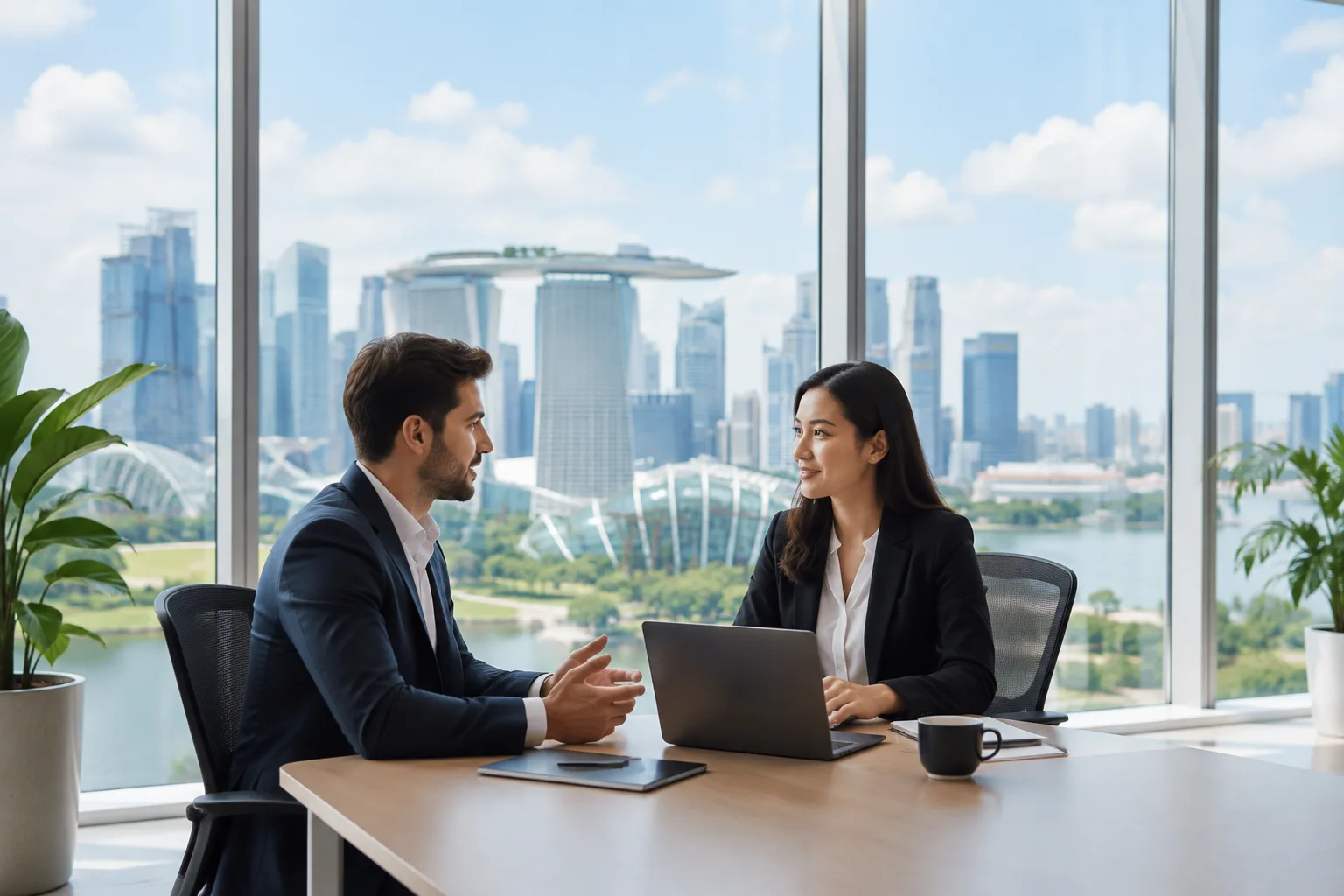 Global entrepreneur planning international expansion
