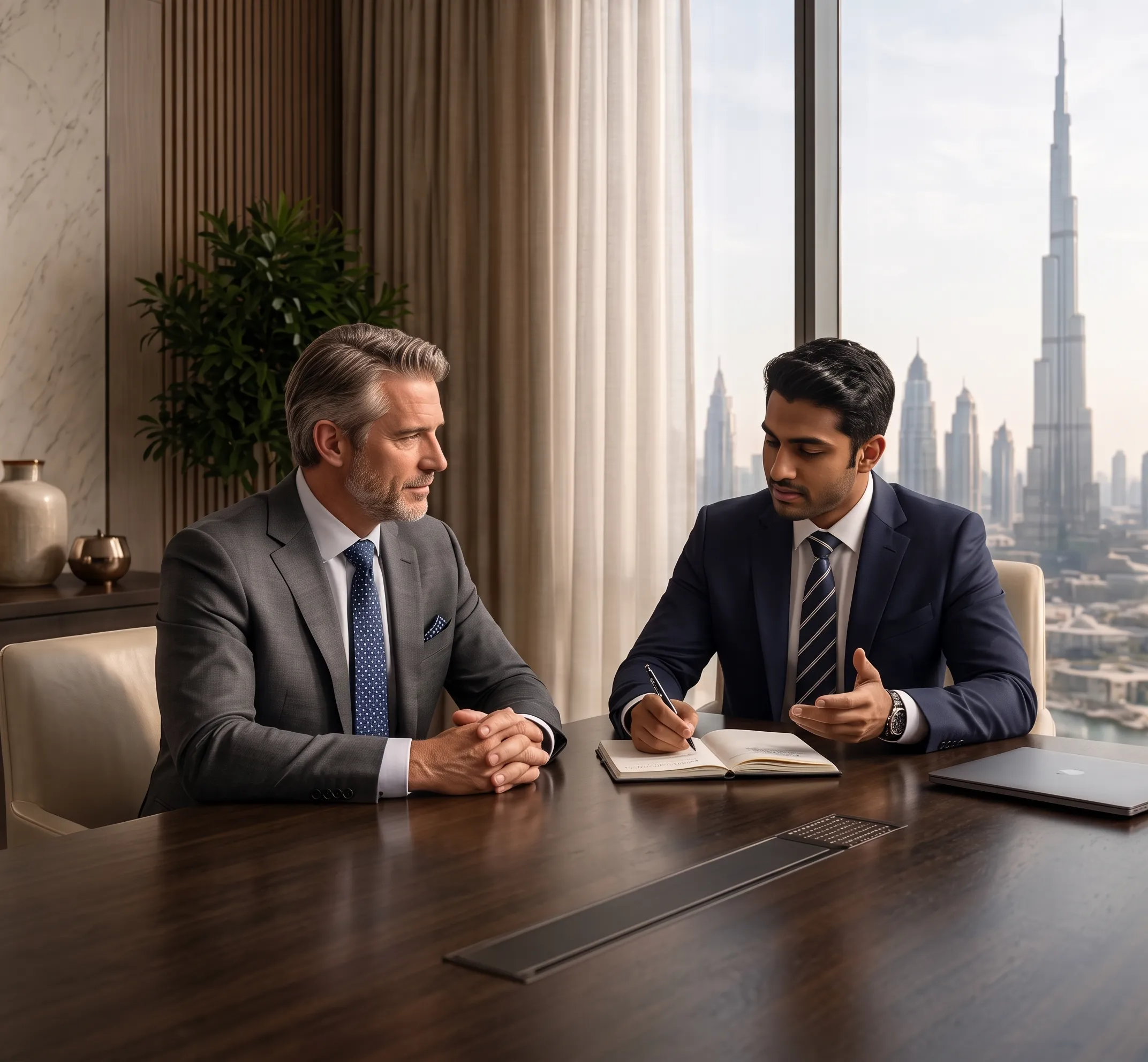 Private wealth advisor consultation